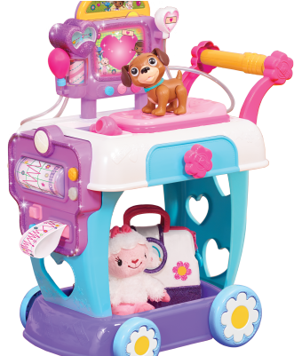 Doc Mcstuffins Toy Hospital Care Cart From Just Play - Doc Mcstuffins Toy Hospital Care Cart (365x400), Png Download