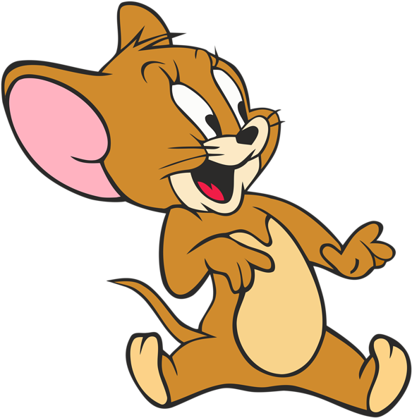 Clipart Tom And Jerry - Jerry Clipart Png (591x600), Png Download