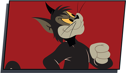 Butch - Cartoon (429x280), Png Download