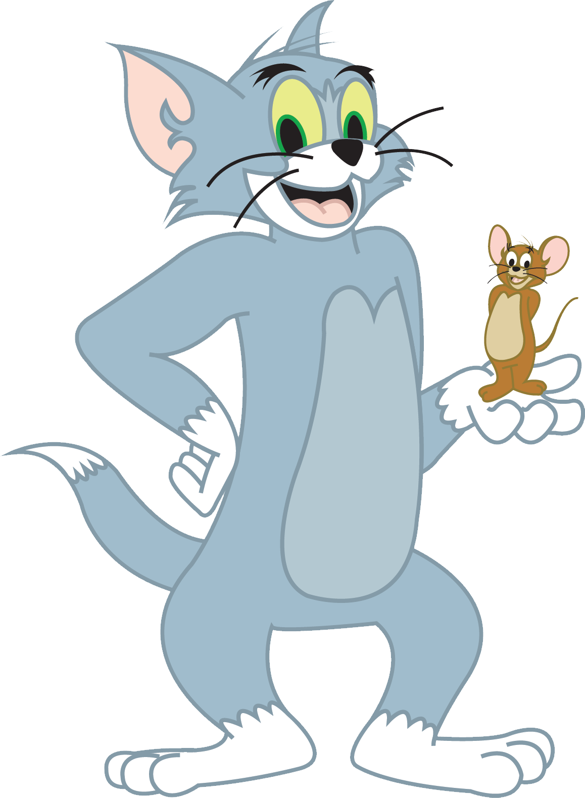 Free Png Tom And Jerry Png Images Transparent - Tom From Tom And Jerry Standing Up (480x655), Png Download