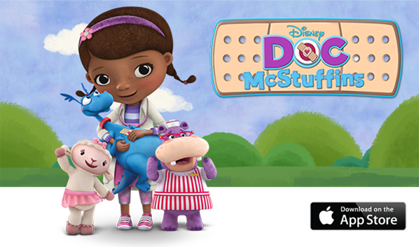 Disney Doc Mcstuffins - Doc Mcstuffins Birthday Invite (598x353), Png Download