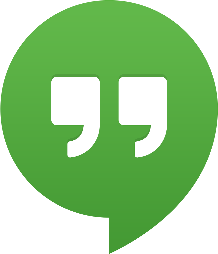 Google Hangouts - Google Hangouts Logo (1024x1024), Png Download