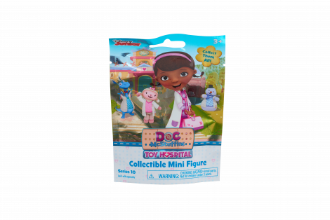 Doc Mcstuffins Collectible Mini Figures Series - Doc Mcstuffins Series 10 Blind Bags (470x314), Png Download