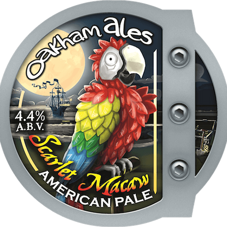 12 Oakham Scarlet Macaw - Oakham Ales Scarlet Macaw (450x450), Png Download