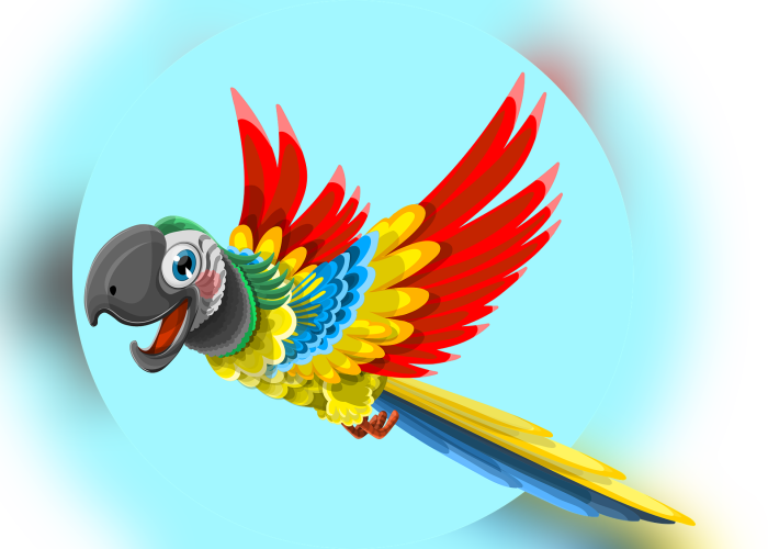 Color Palette Ideas From Bird Beak Macaw Image - Parrot Colour (700x500), Png Download