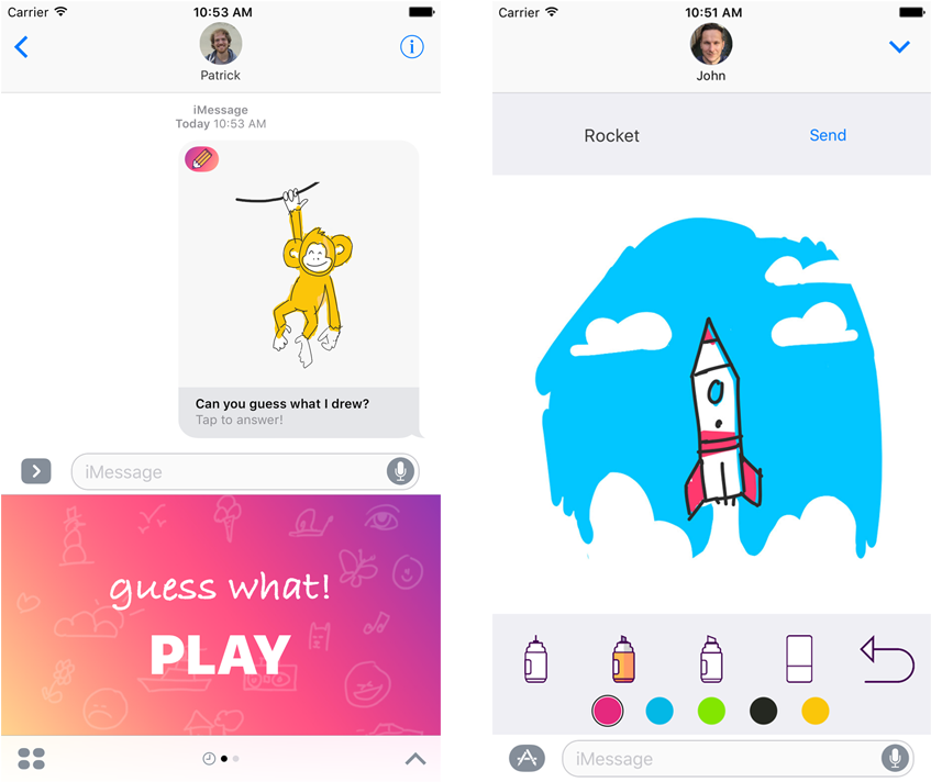 We Pulled Our Games And Released An Imessage Drawing - Cool Imessage Drawings (1000x711), Png Download