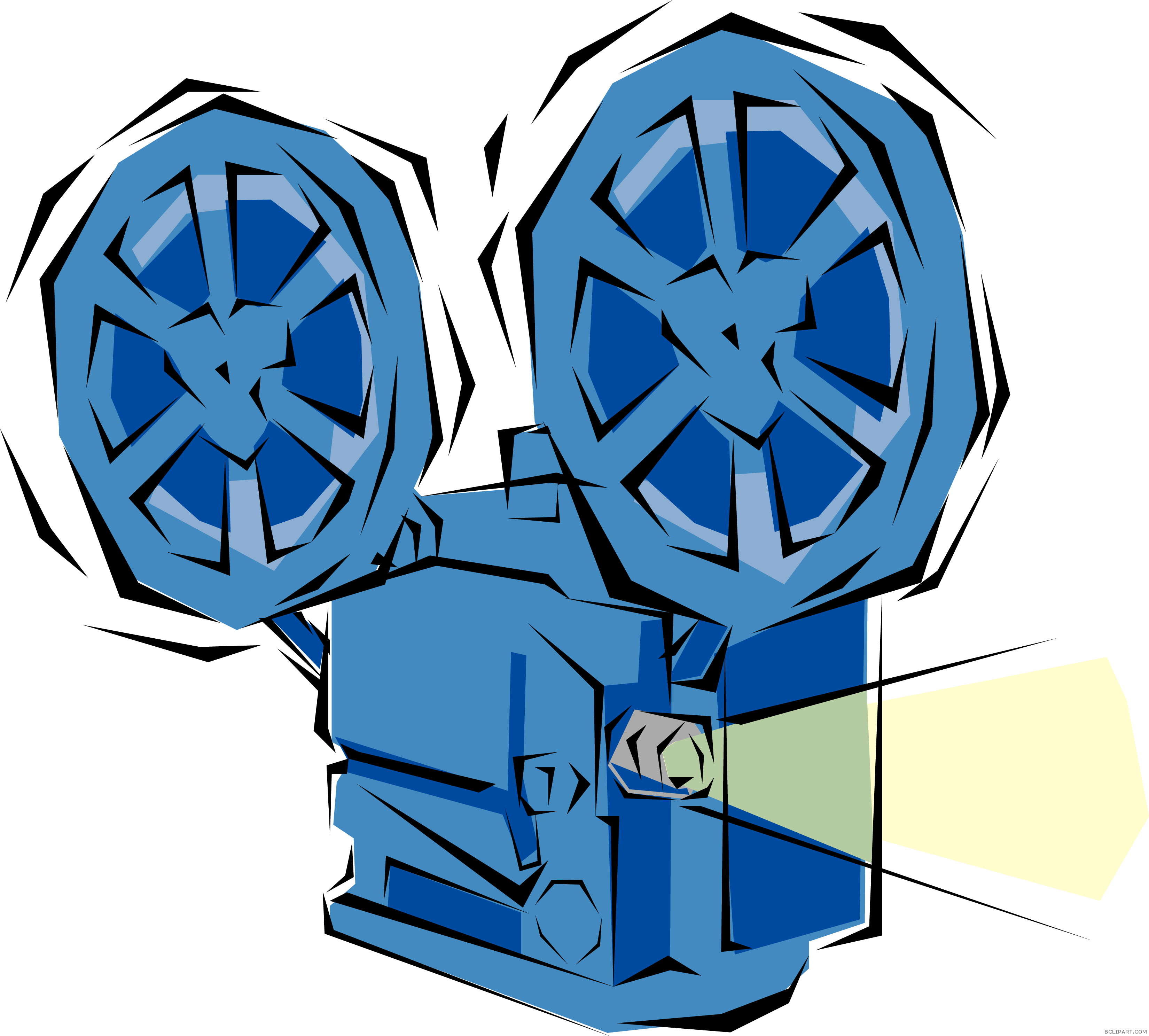 Jpg Royalty Free Stock Bclipart Tools Free Images - Movie Projector Clip Art (3300x2975), Png Download