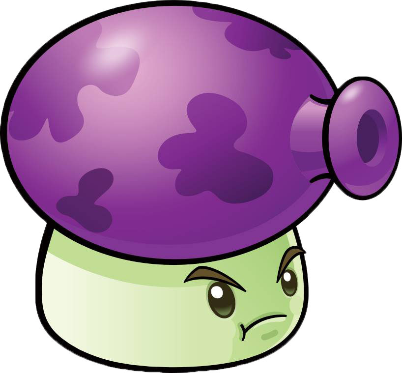 Plants Vs Zombies 2 Dark Ages Fume Shroom (818x759), Png Download