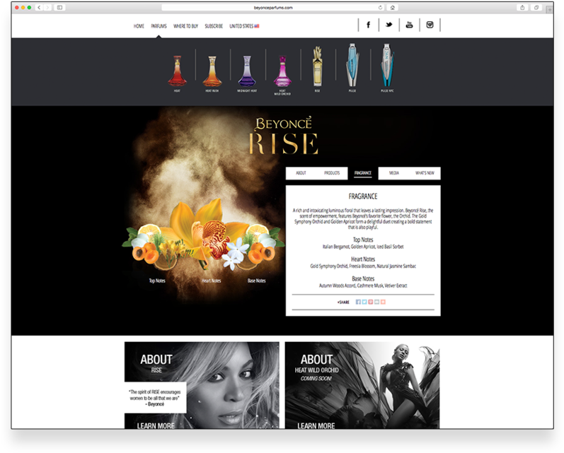 Scr09 Beyonce 05 - Beyonce Heat Wild Orchid Eau De Parfum (edp) For Women (1000x682), Png Download