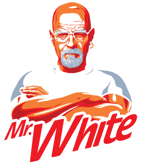 Mr - White - Breaking Bad - Mr. White Breakingbad Slouchy V-neck (630x630), Png Download