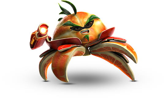 Citron - Plants Vs Zombies Garden Warfare 2 Personajes (544x466), Png Download