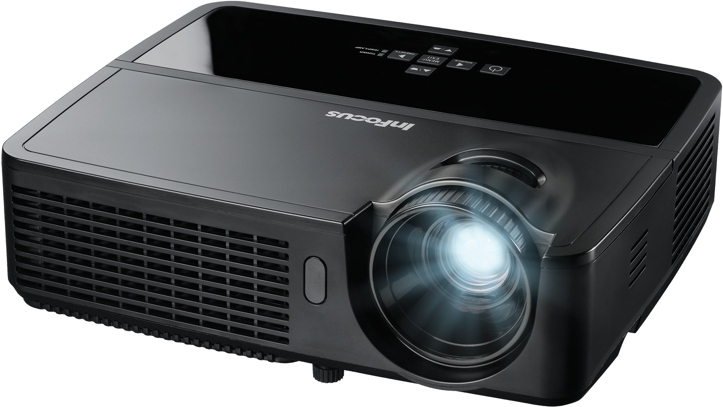 In2124 - Infocus Dlp Projector (1600x1067), Png Download