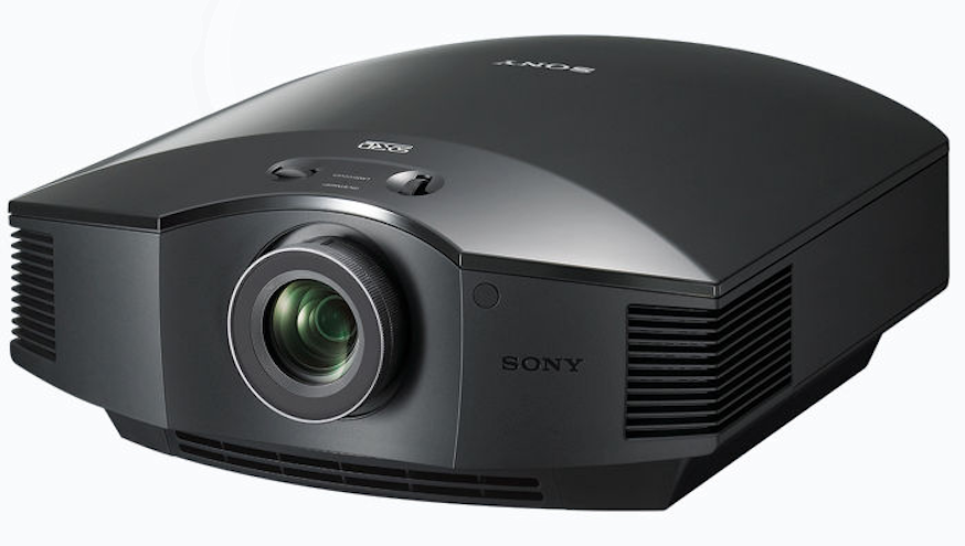 Sony Full Hd Sxrd Home Cinema Projector - Sony Projector Vpl Hw40es (874x495), Png Download
