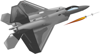 Commercial Use Us Air Force, Fighter, Jet, Plane Png - Lockheed Martin F-22 Raptor (360x360), Png Download