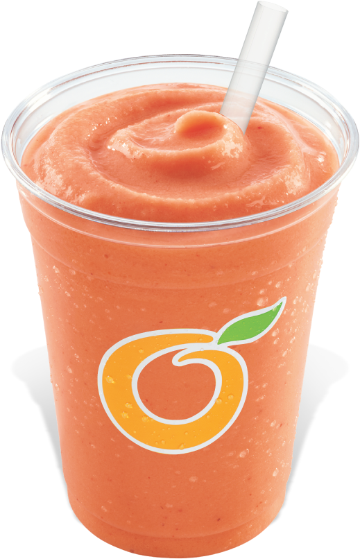 Orangeberry Light Smoothie = 170 Calories - Dairy Queen Light Smoothie (898x810), Png Download