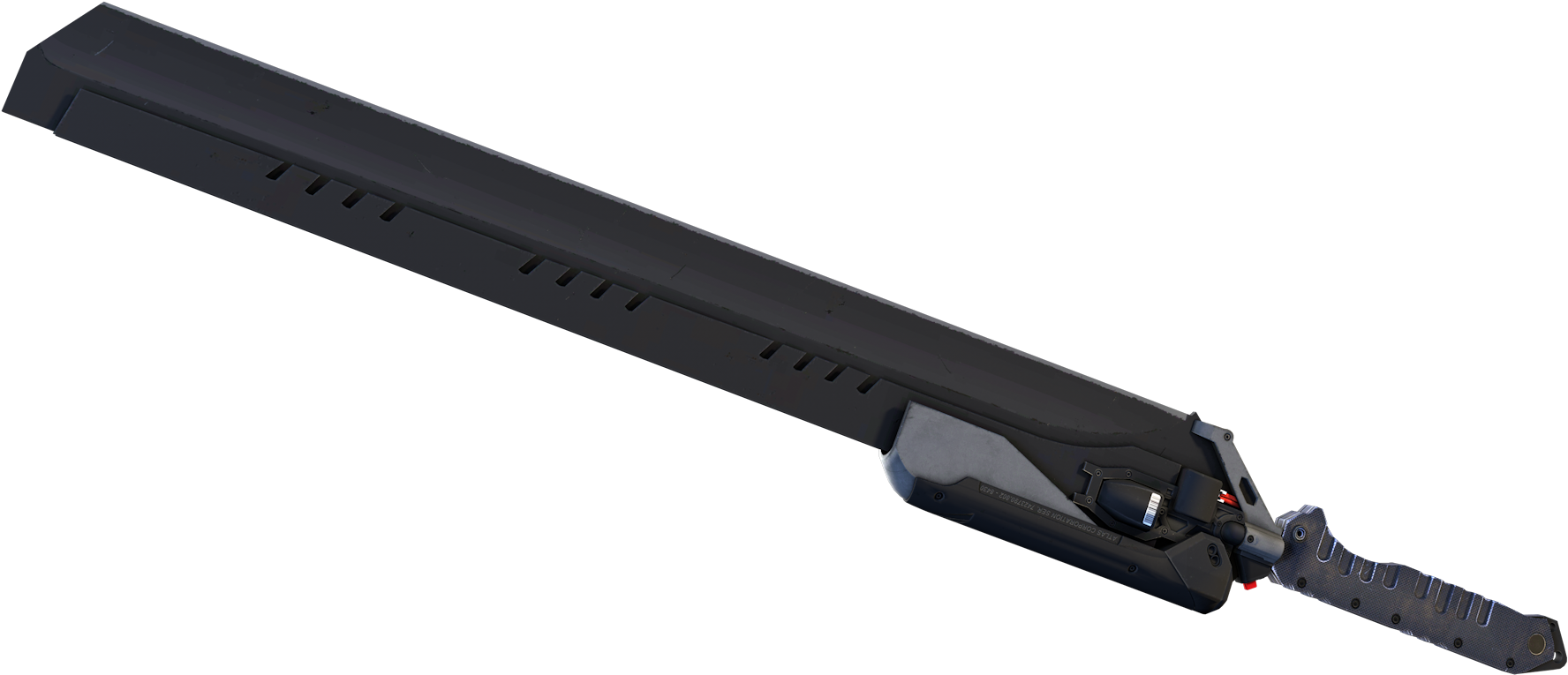 Atlas Sword Back Aw - Rifle (1920x1080), Png Download