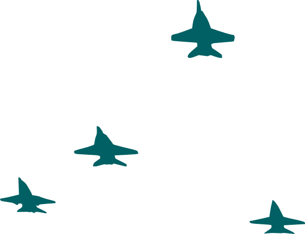 Pix For Fighter Jet Clip Art Navy - Jet Formation Clip Art (600x461), Png Download
