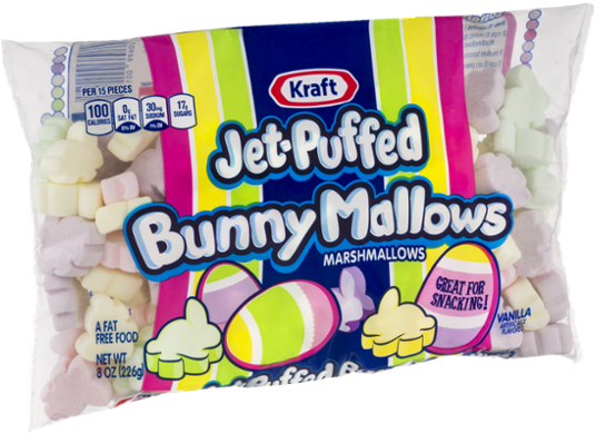 Kraft Jet-puffed Marshmallows, S'moremallows - 17.5 (600x600), Png Download