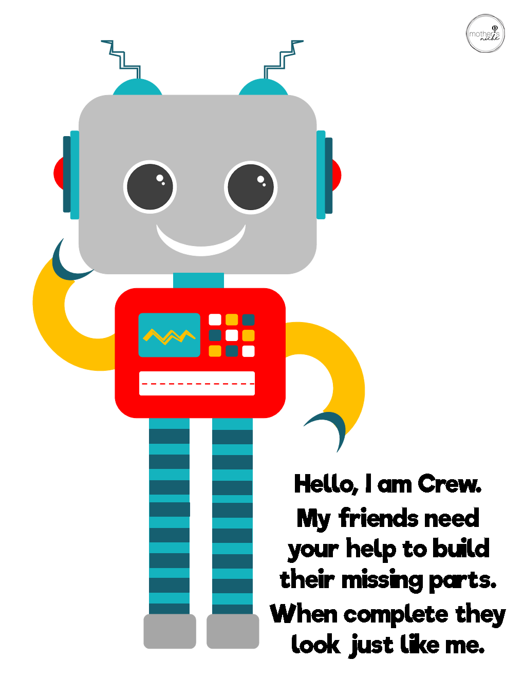 As You Look At All Of The Different Robots You Can - Cartoon (1326x1325), Png Download
