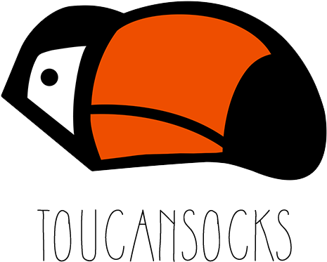 Toucan Socks (600x600), Png Download