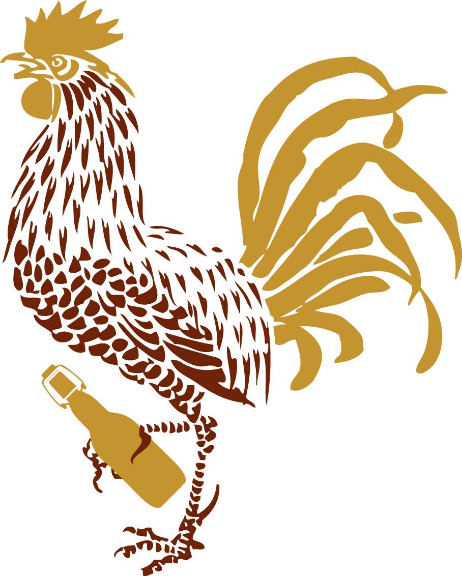Marty Mattrazzo - Artistic Stencils French Rooster Stencil (908x1132), Png Download