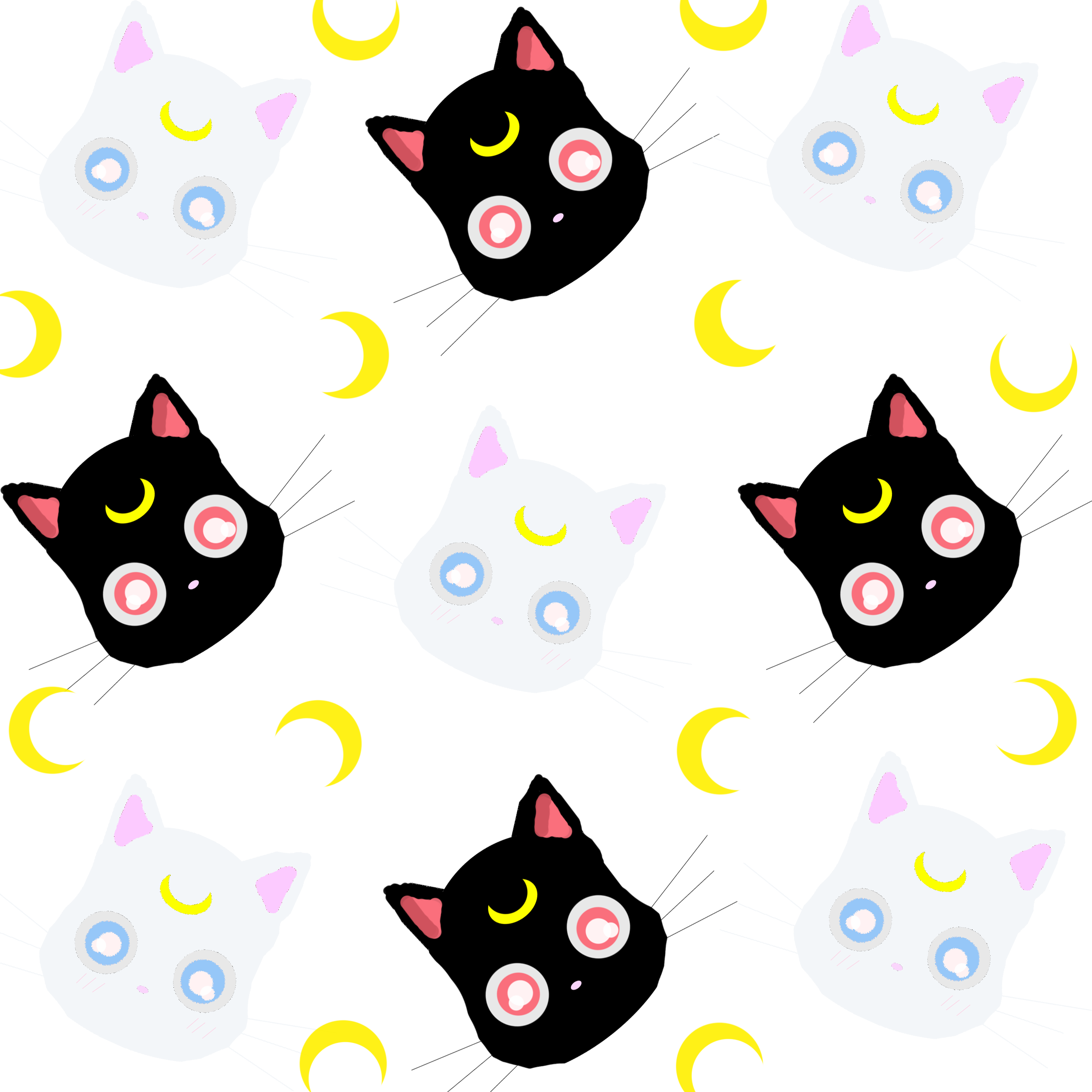 Moon, - Art (2500x2500), Png Download