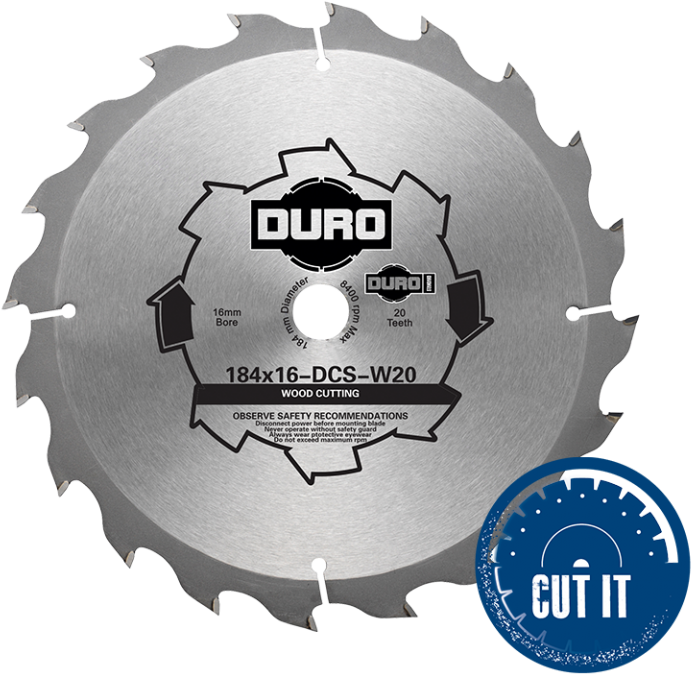 Duro Standard Wood Circular Saw Blade - Duro Dcs W (768x768), Png Download