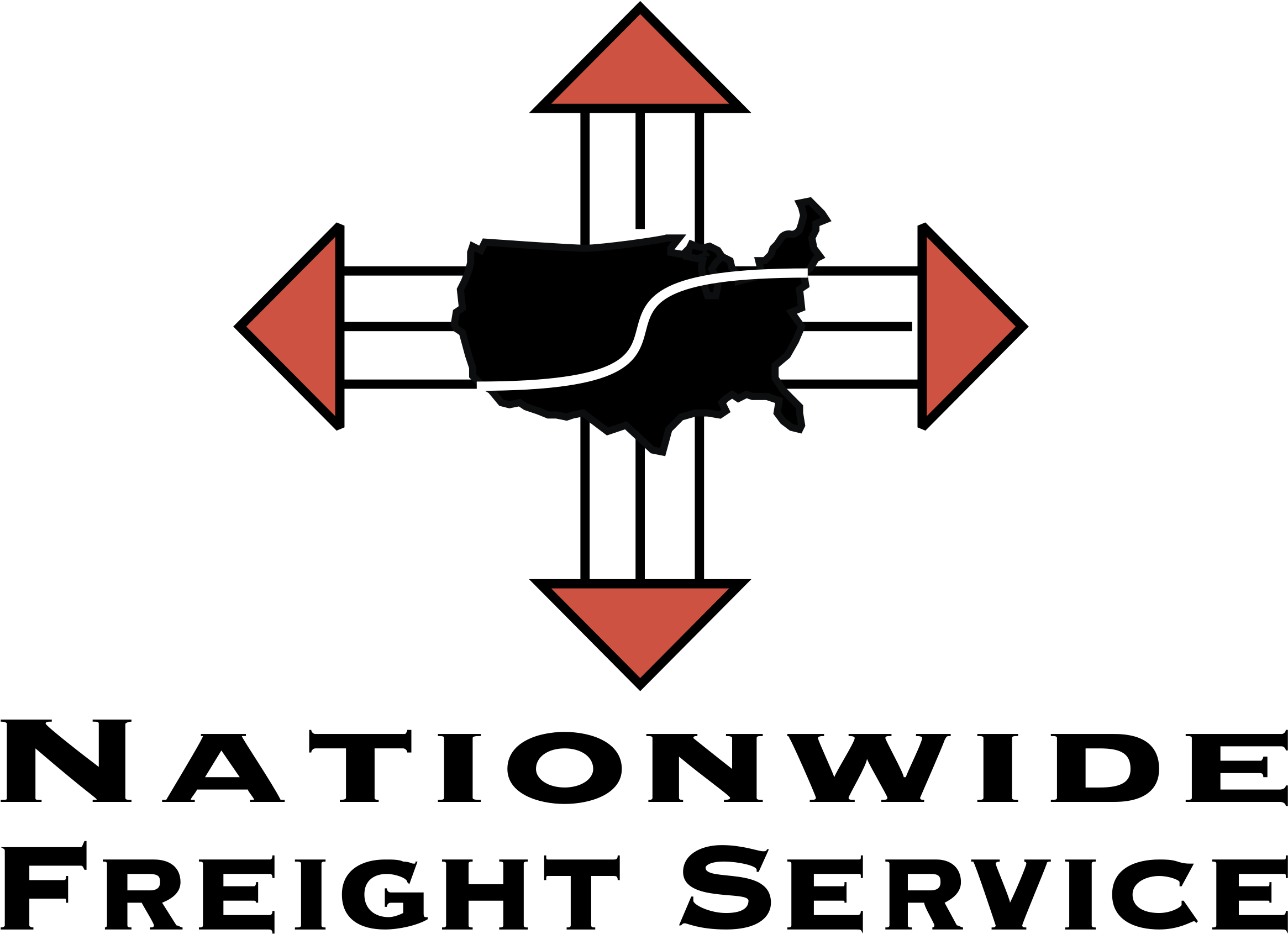 Nationwide Freight Service Logo Png Transparent - Cargo (2400x2400), Png Download