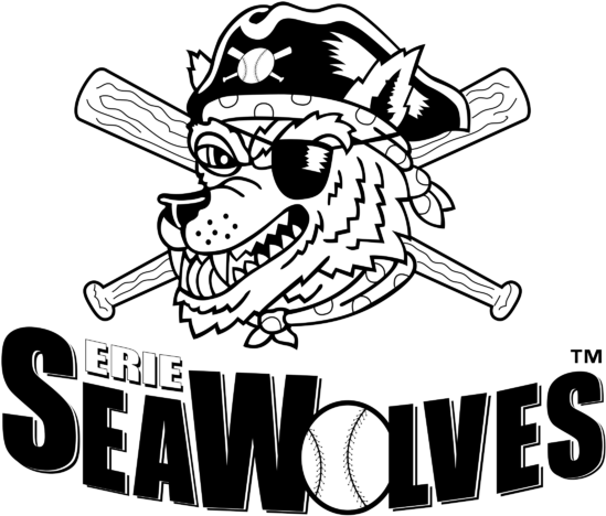 Erie Seawolves (800x600), Png Download