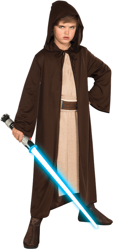 Kids Star Wars Jedi Knight Robe - Disfraz De Jedi (850x850), Png Download