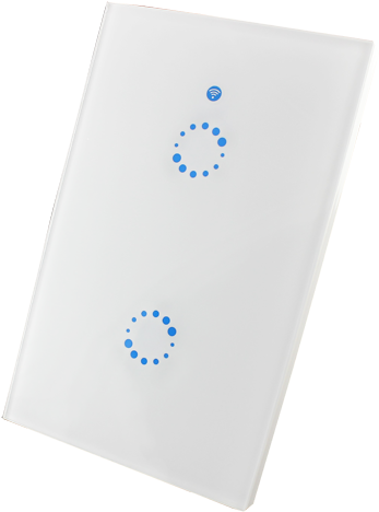 Picture Of Sonoff T1 Us 1-3 Way Standard Wifi Smart - Light Switch (600x600), Png Download