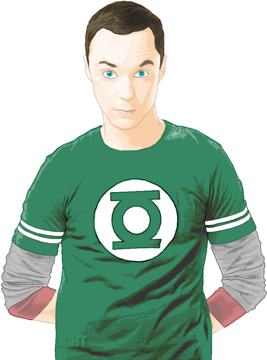 Sheldon Cooper Png - "the Big Bang Theory" (2007) (1024x768), Png Download