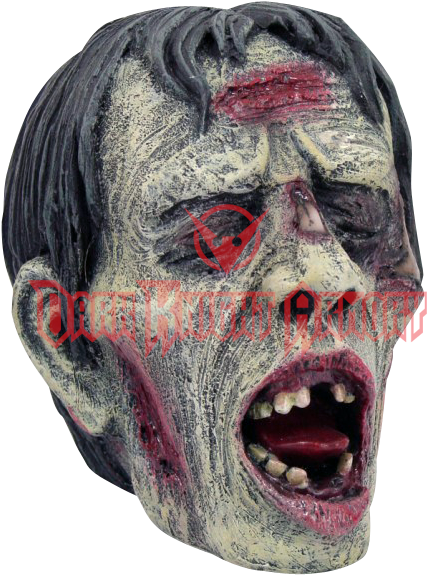 Zombie Head Png - Severed Head Png Transparent (606x606), Png Download