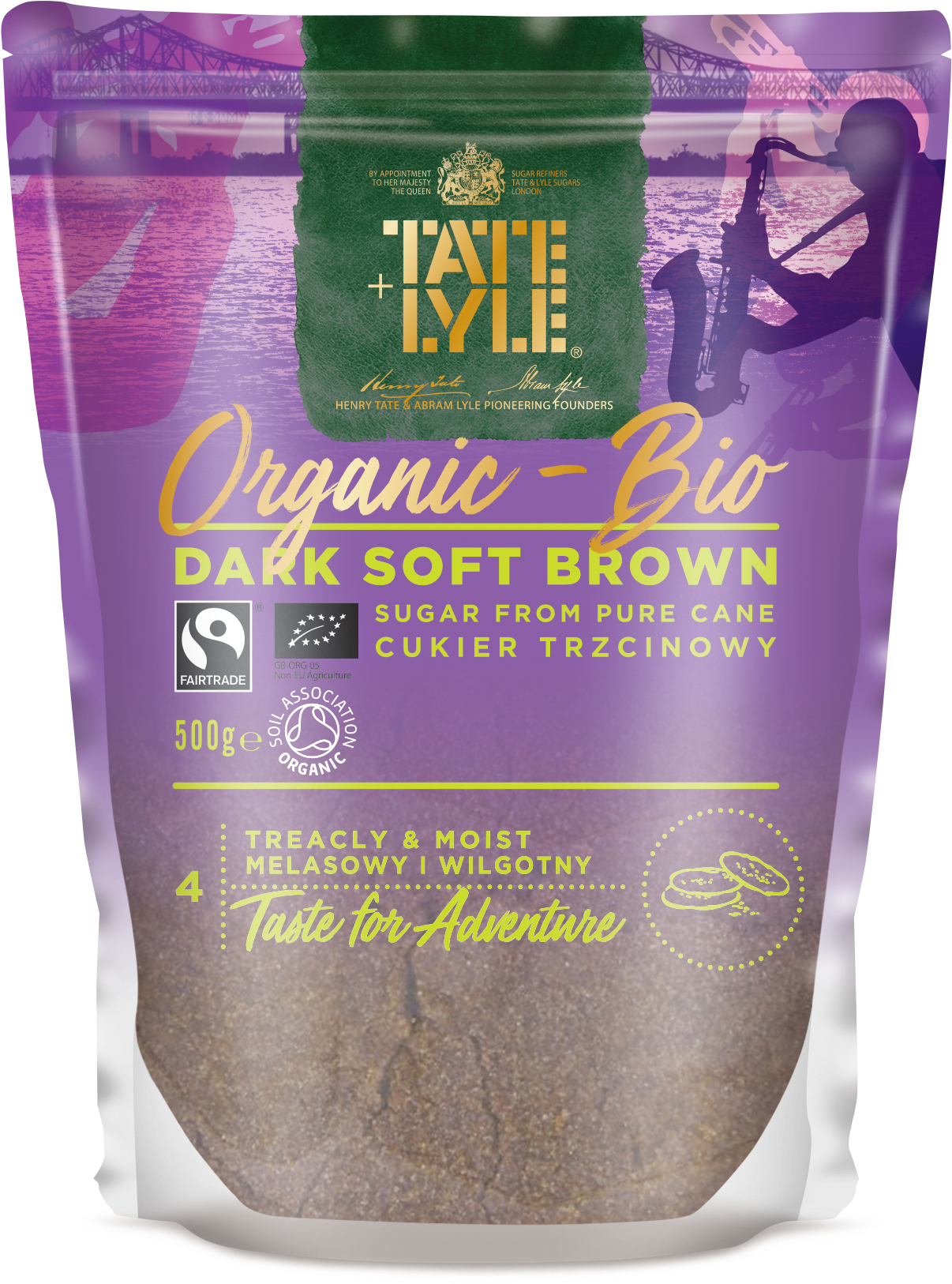 Organic Bio Dark Soft Brown Sugar (1339x1748), Png Download