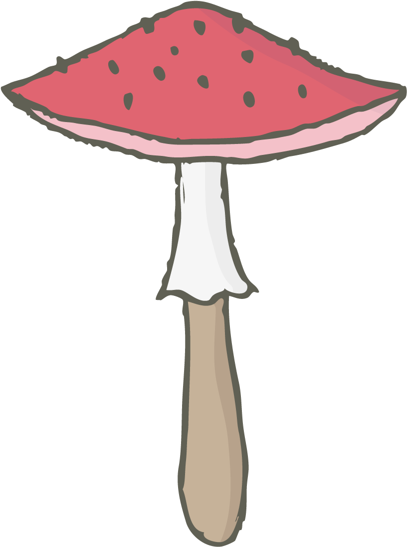 Mushroom (973x1205), Png Download
