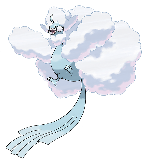 Alpha Sapphire And Omega Ruby - Shiny Mega Altaria (636x713), Png Download