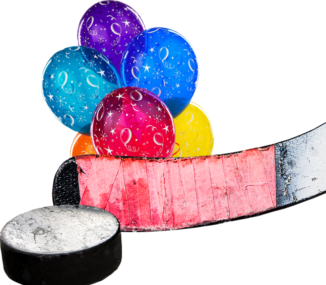 Bright Beautiful Birthday Balloons With A Bowling Ball - Bowling (647x566), Png Download