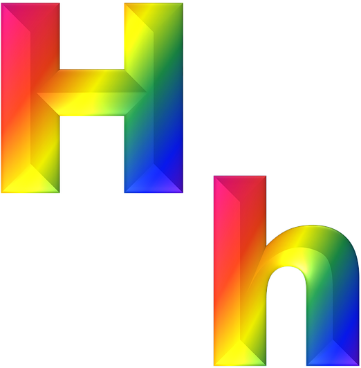 H Letter Png Pic - Graphic Design (581x720), Png Download