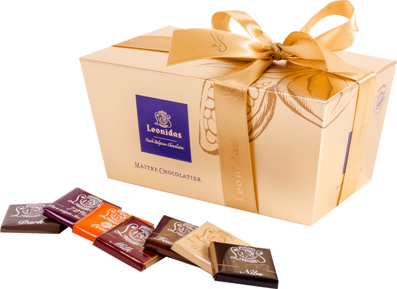 Με Napolitan - Σοκολατακια Leonidas (800x582), Png Download