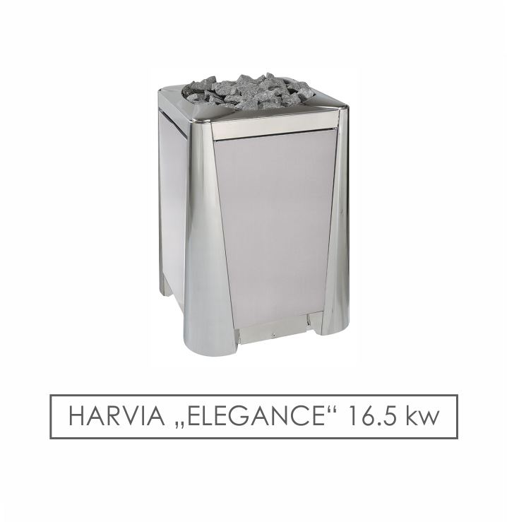 Elegant - Harvia Elegance 105kw Sauna Heater F10,5 (1000x750), Png Download