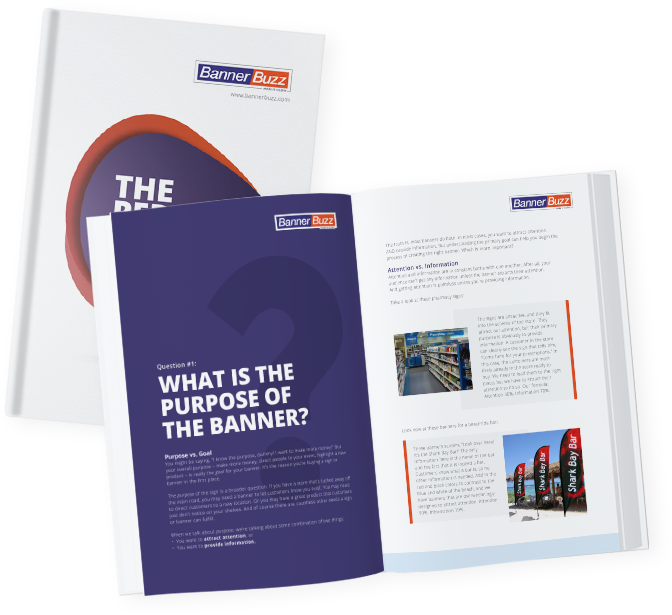 Designing The Right Banner With 5 Simple Questions - Flyer (672x615), Png Download