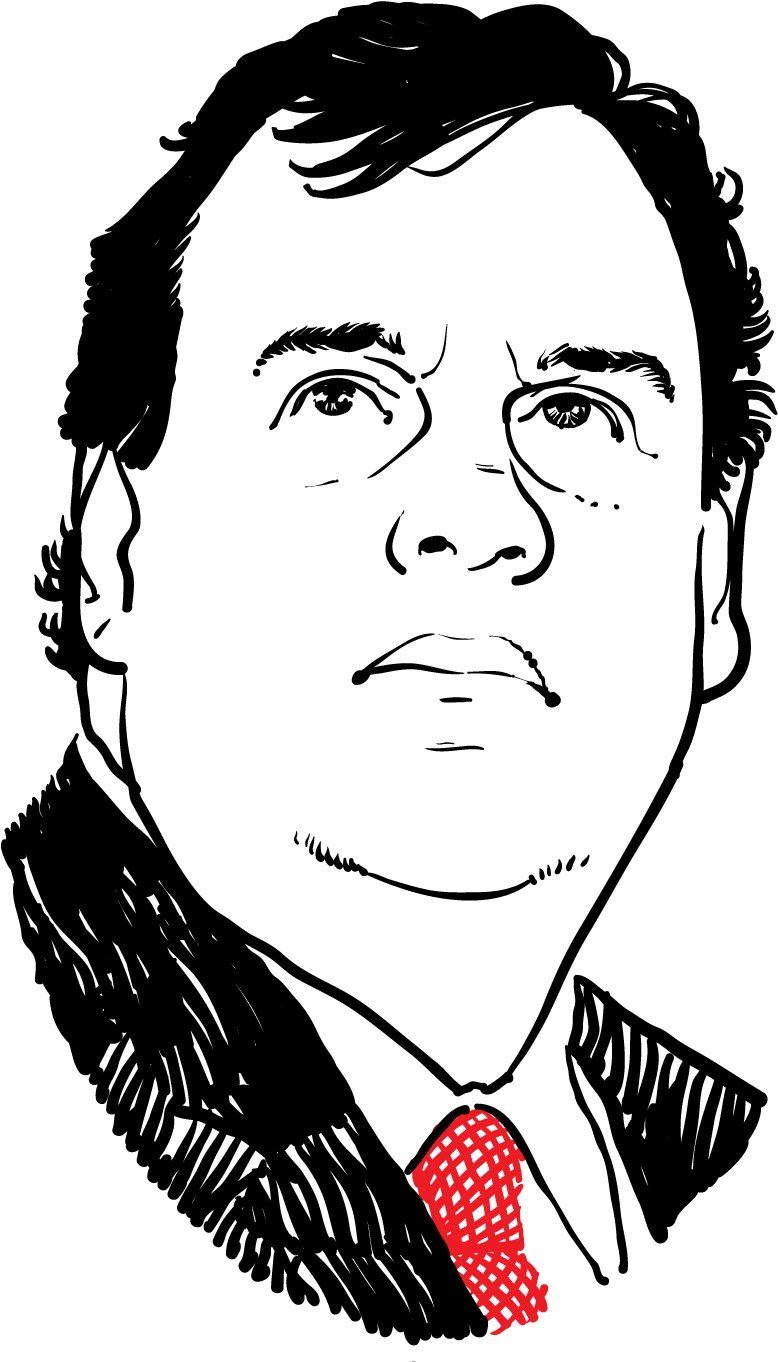 Chris Christie - “ - Illustration (1200x1381), Png Download