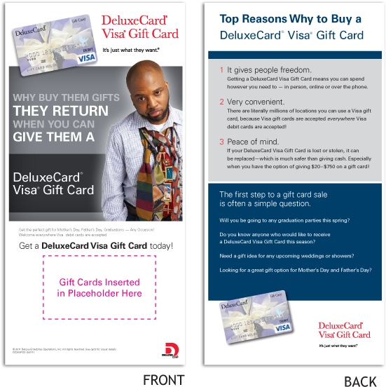 In-branch Flash Card - Flyer (573x578), Png Download