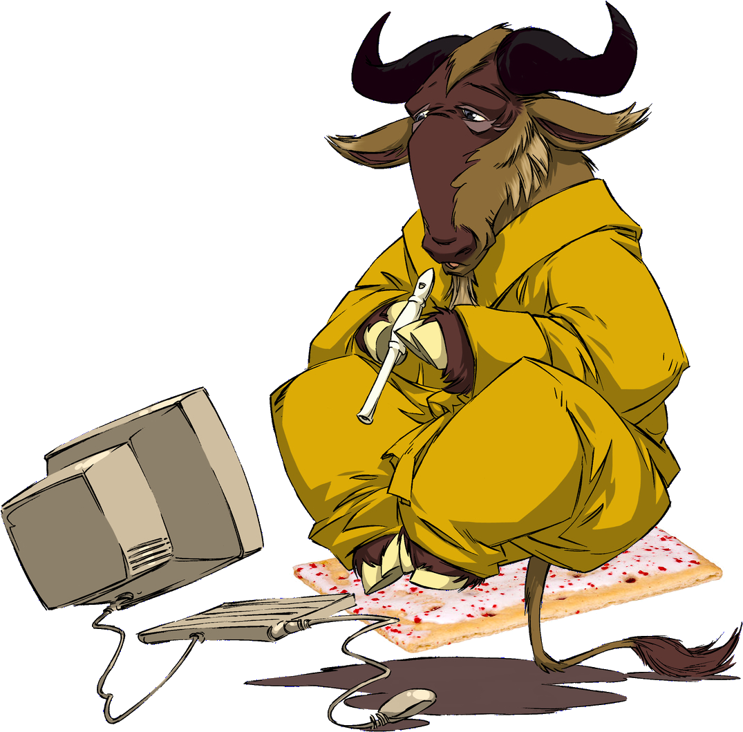 Gnu Unix (1280x1112), Png Download