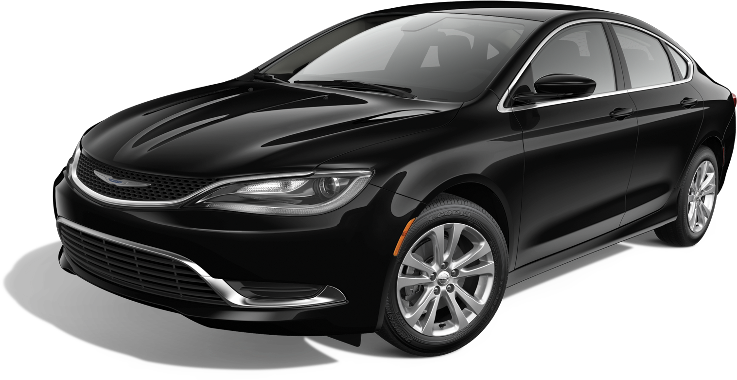 Chrysler Png - Black Chrysler 200 2017 (1920x1080), Png Download