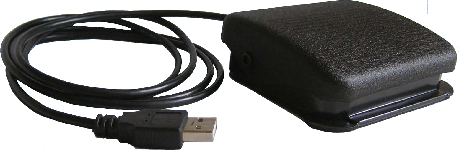 Usb Foot Pedal (1563x530), Png Download