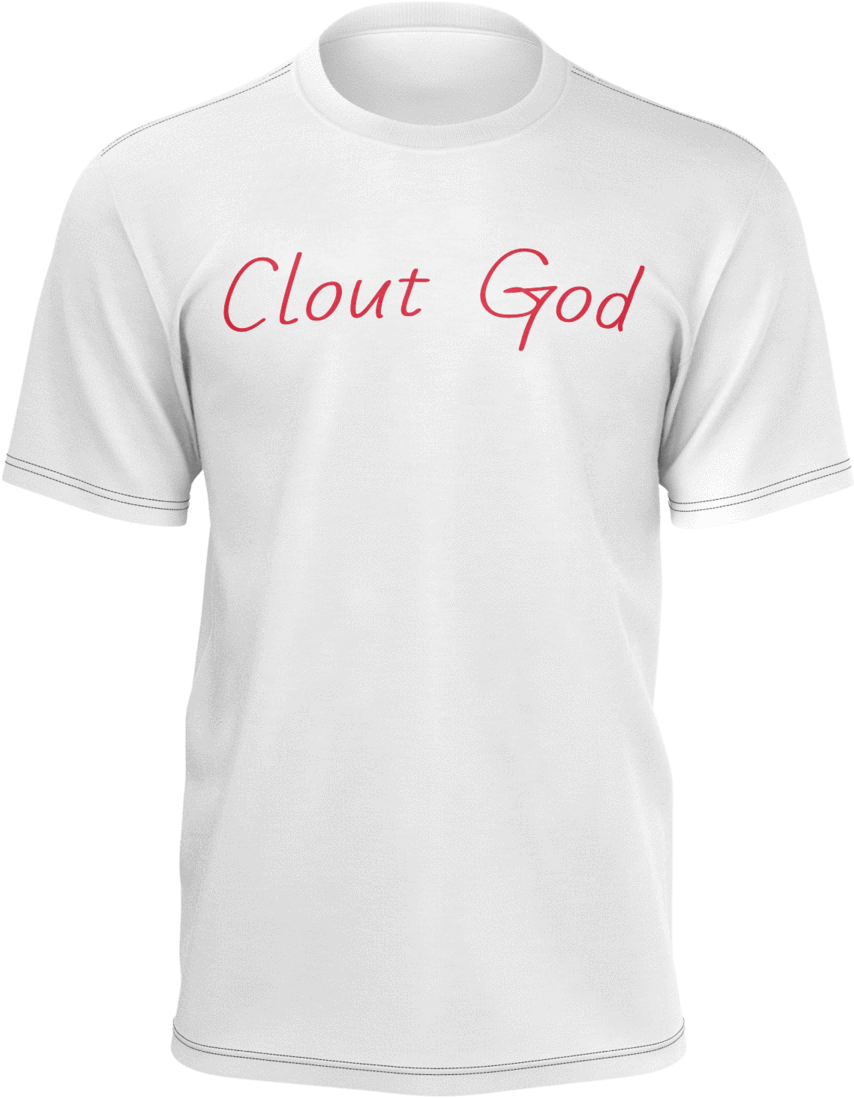 "clout God" Tshirt Hanz Ferman - T-shirt (1200x1200), Png Download