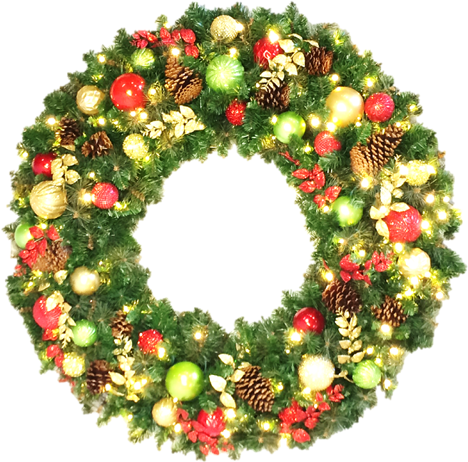 Quick View - Wreath (750x750), Png Download
