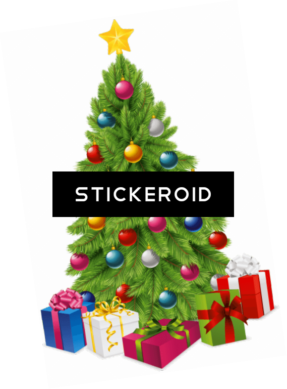 Gift Bow Ribbon - Christmas Gift Box Png (569x769), Png Download