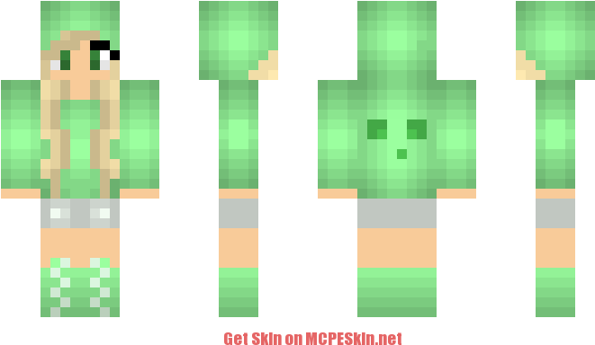 Minecraft Skin Slime Girl (750x442), Png Download